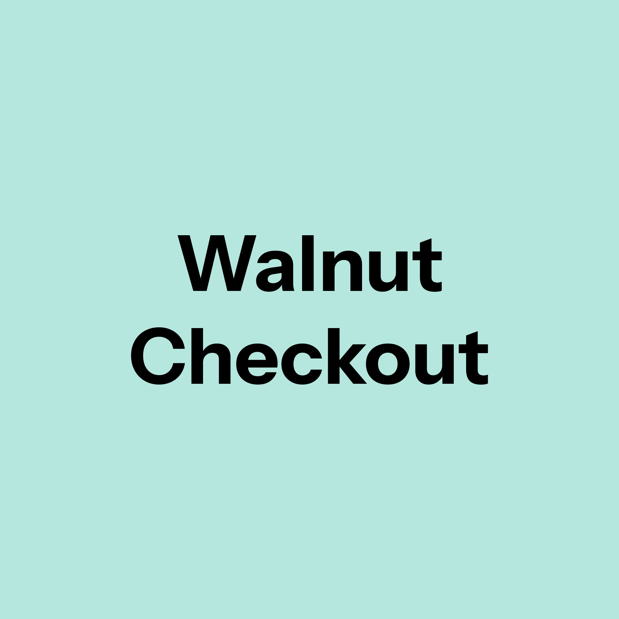Walnut Checkout для Shopify